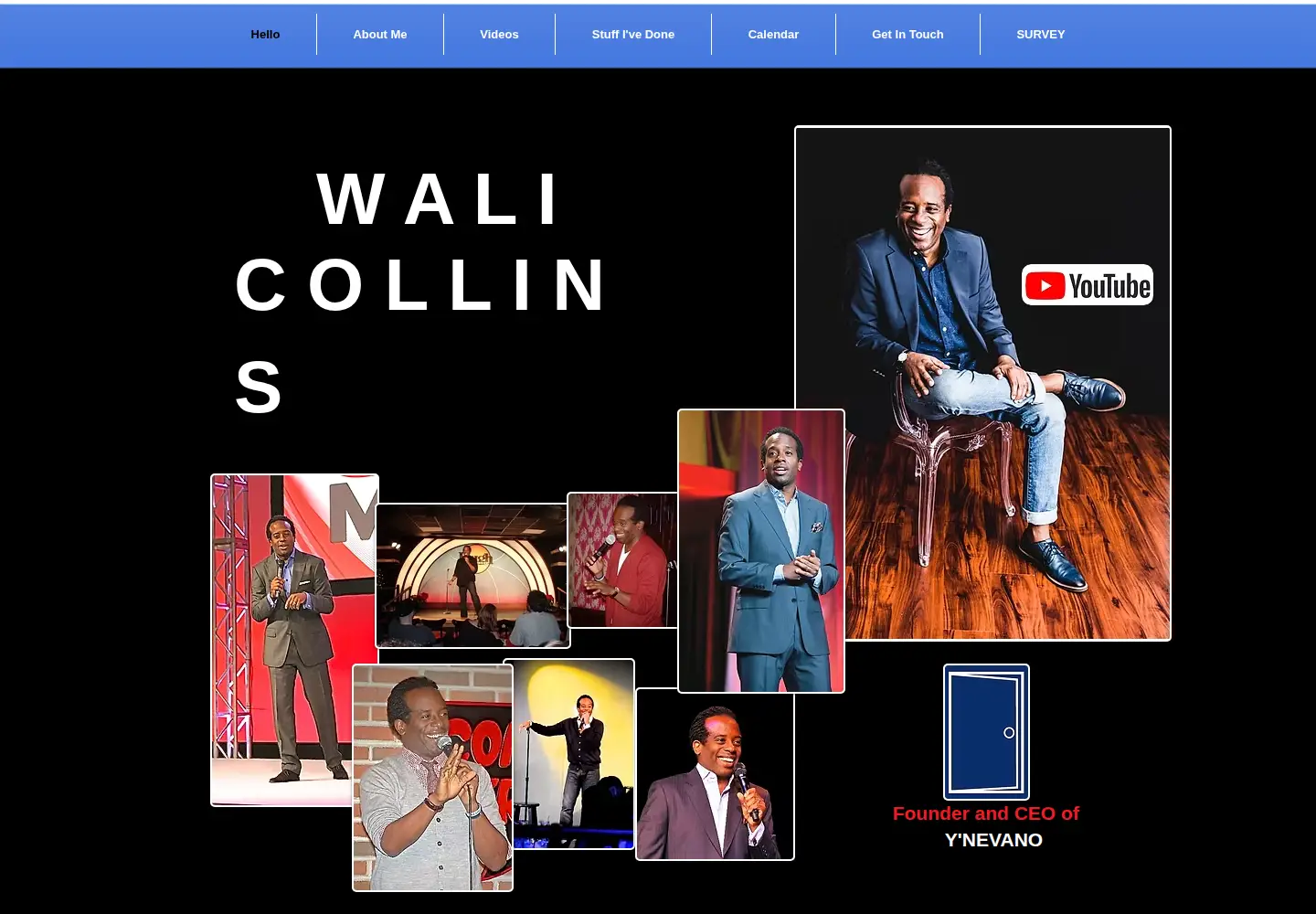 Screenshot of walicollins.com