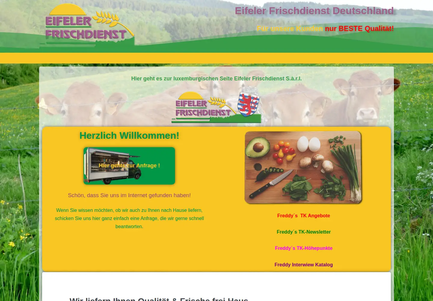 Screenshot of eifeler-frischdienst.de