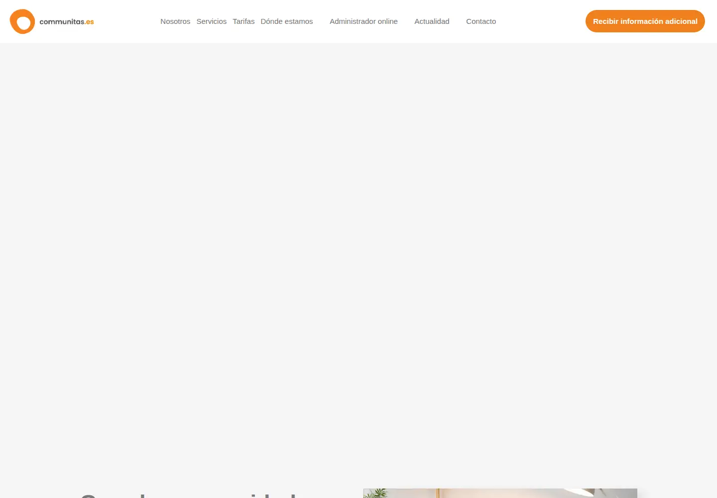 Screenshot of communitas.es