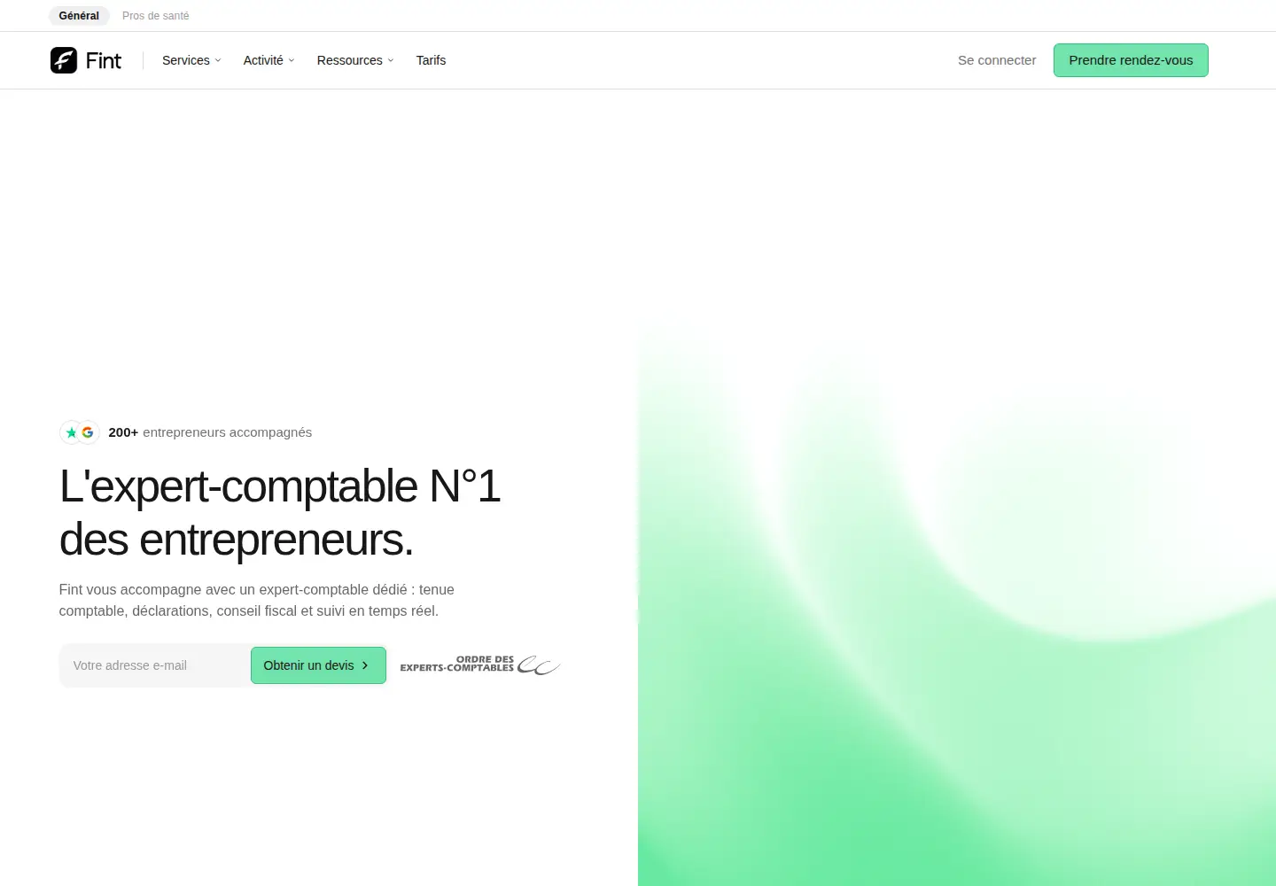 Screenshot of fint.fr