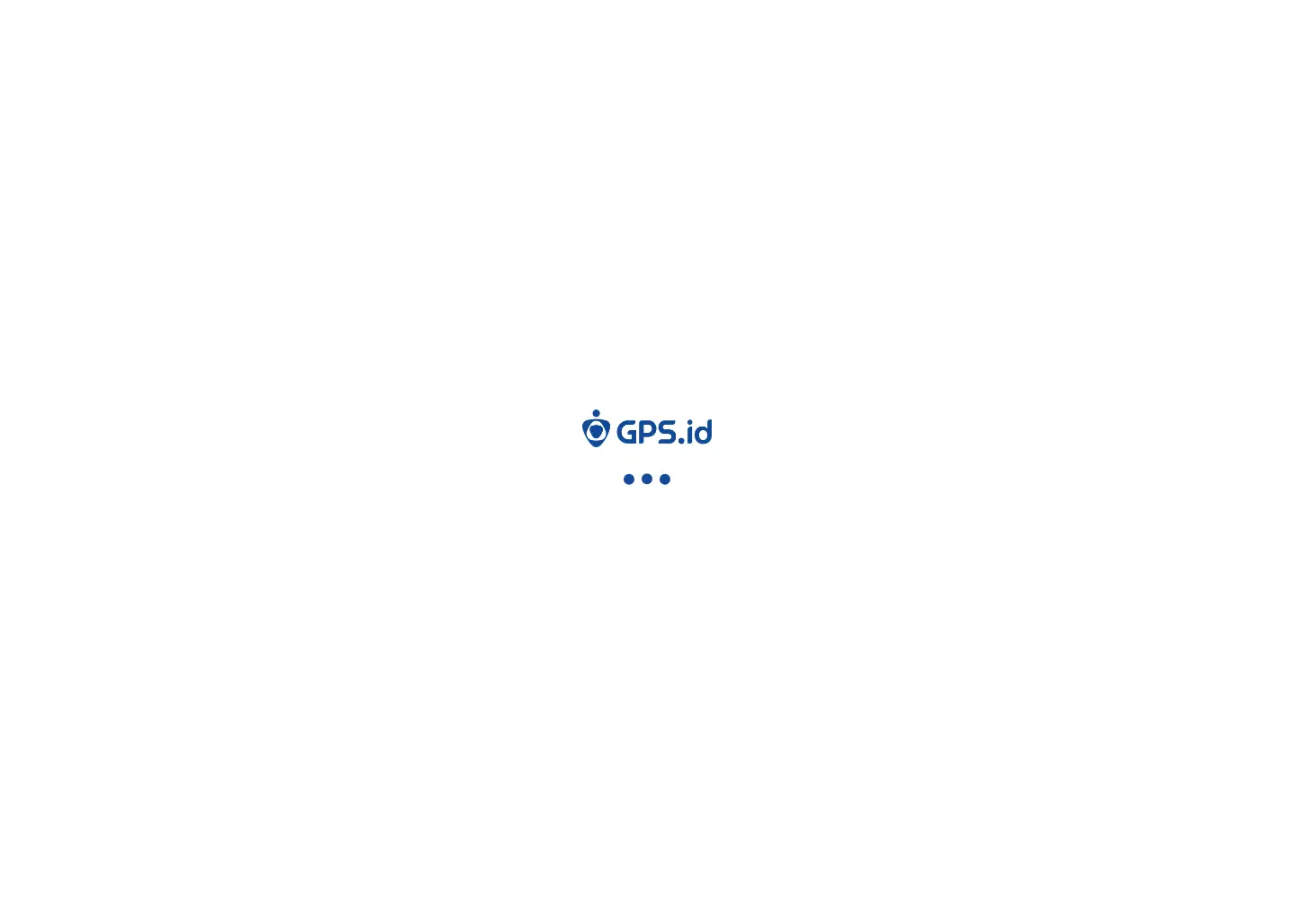 Captured homepage of gps.id in the current scan