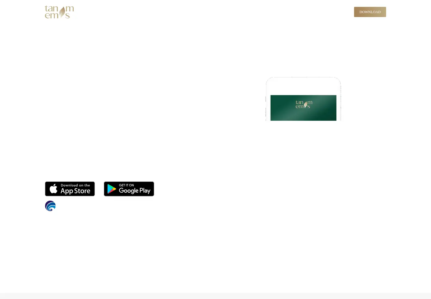Captured homepage of tanamemas.id in the current scan