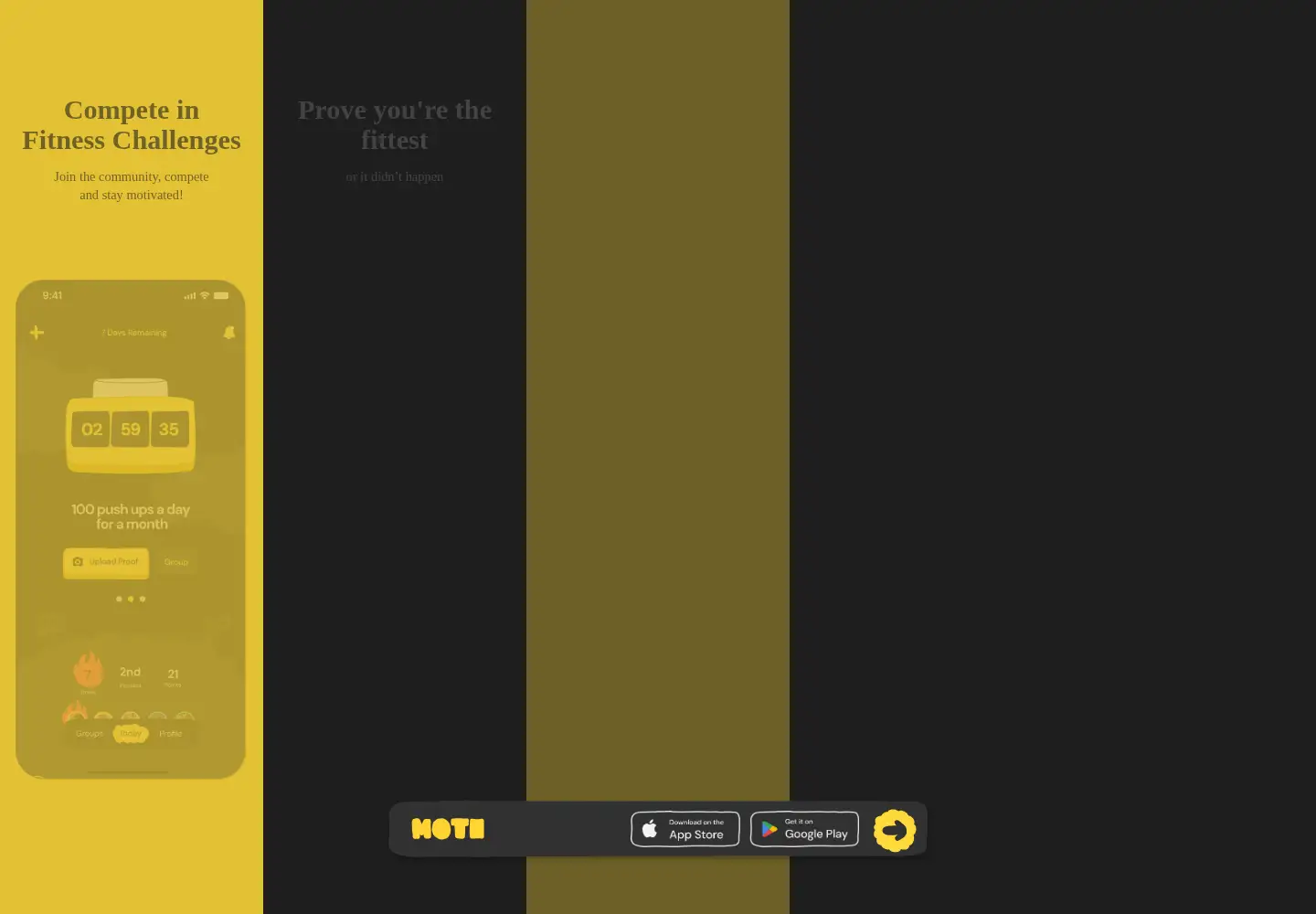 Screenshot of motiapp.io