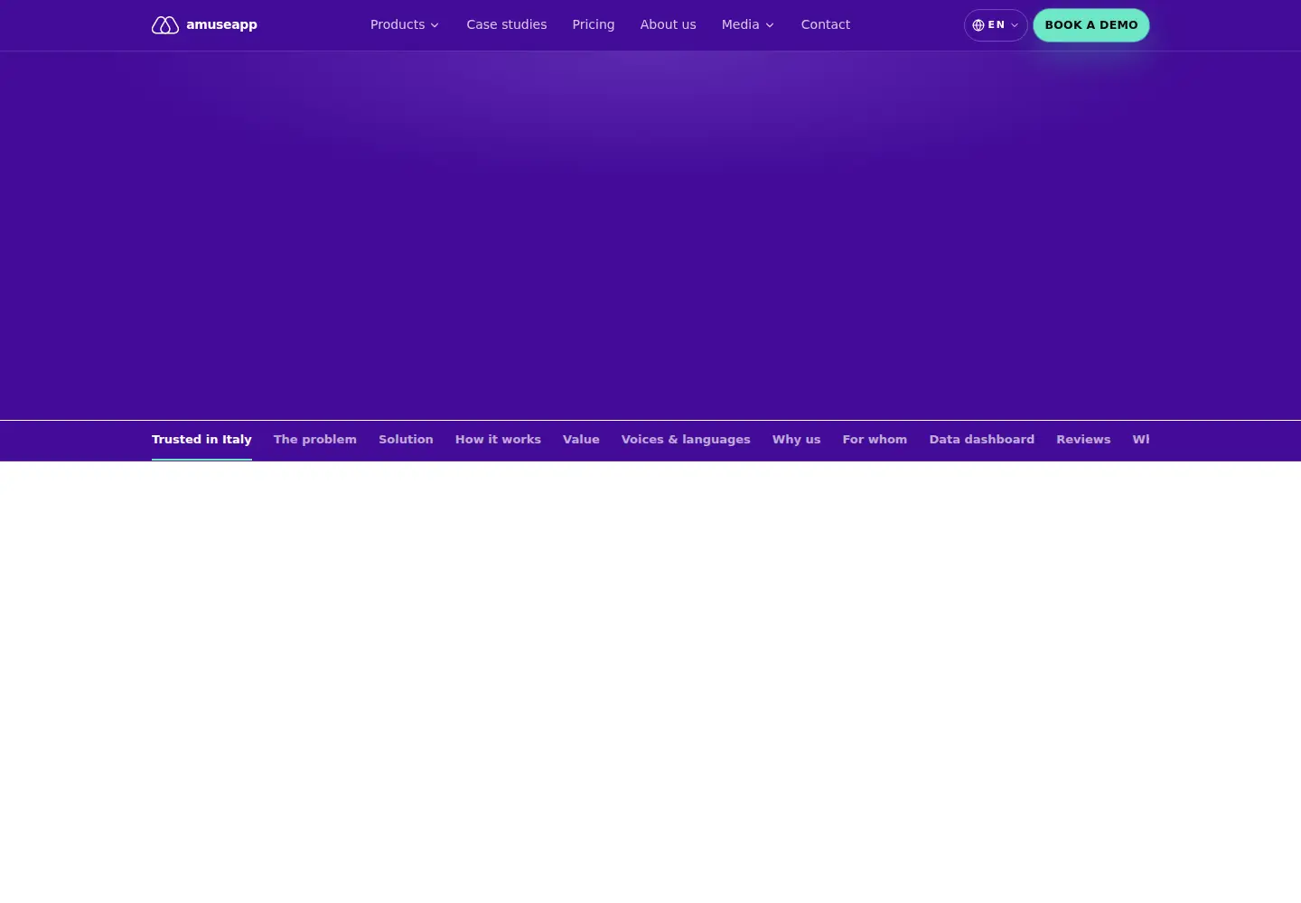 Screenshot of amuseapp.it