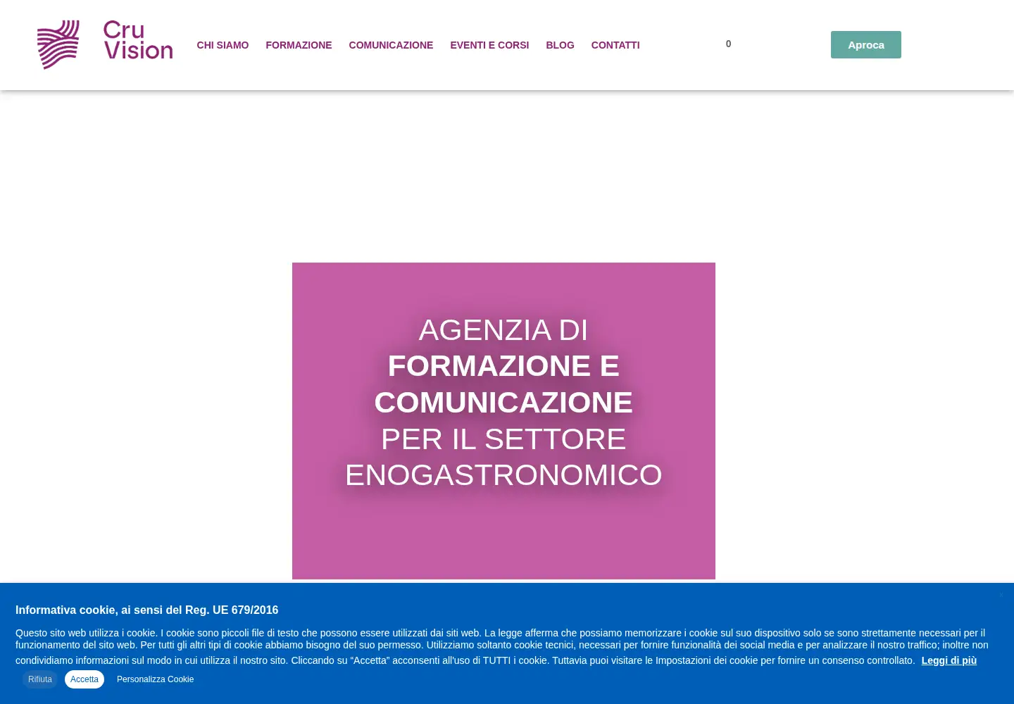 Screenshot of cruvision.it