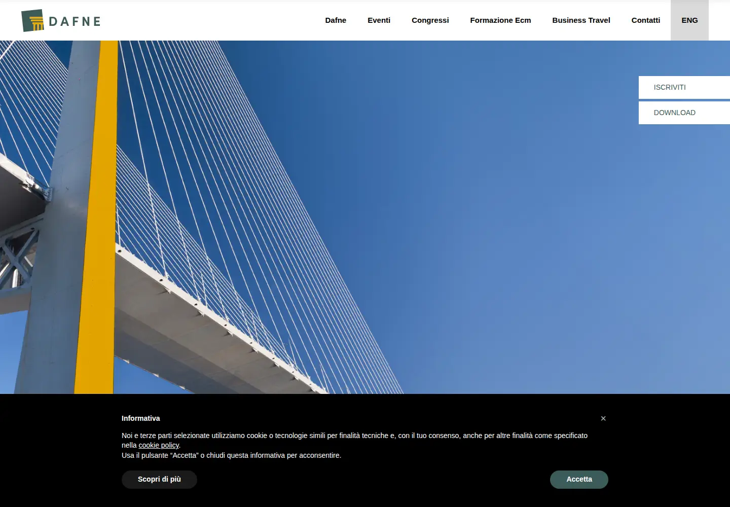 Screenshot of dafne.it