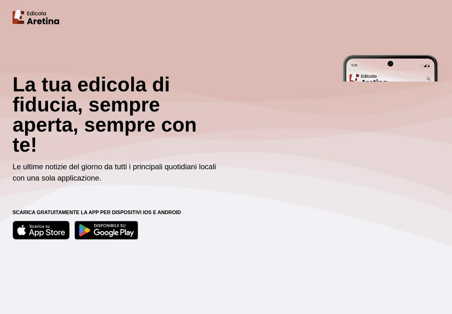 Screenshot of edicolaaretina.it