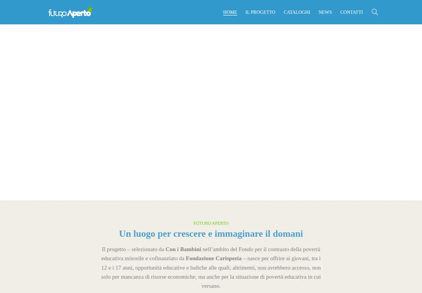 Screenshot of futuroaperto.it