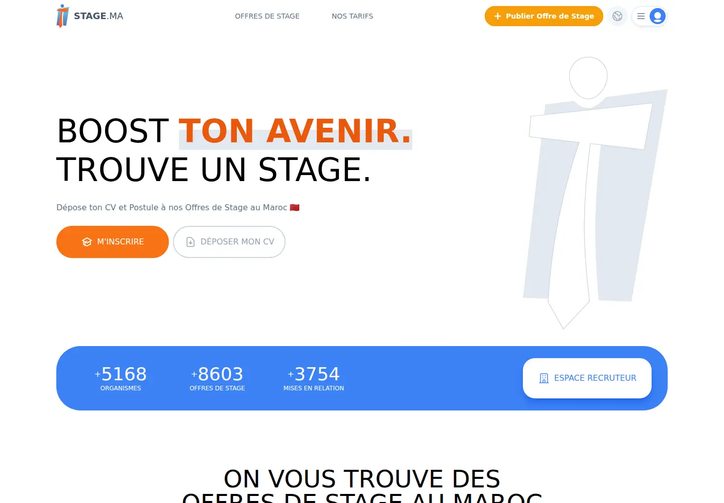 Screenshot of stage.ma