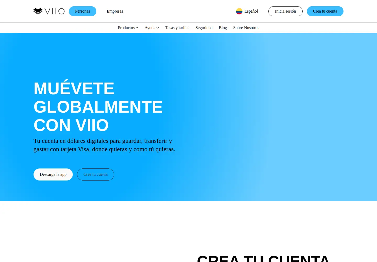 Screenshot of viio.me