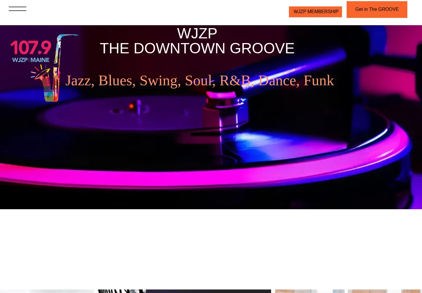 Screenshot of wjzp.me