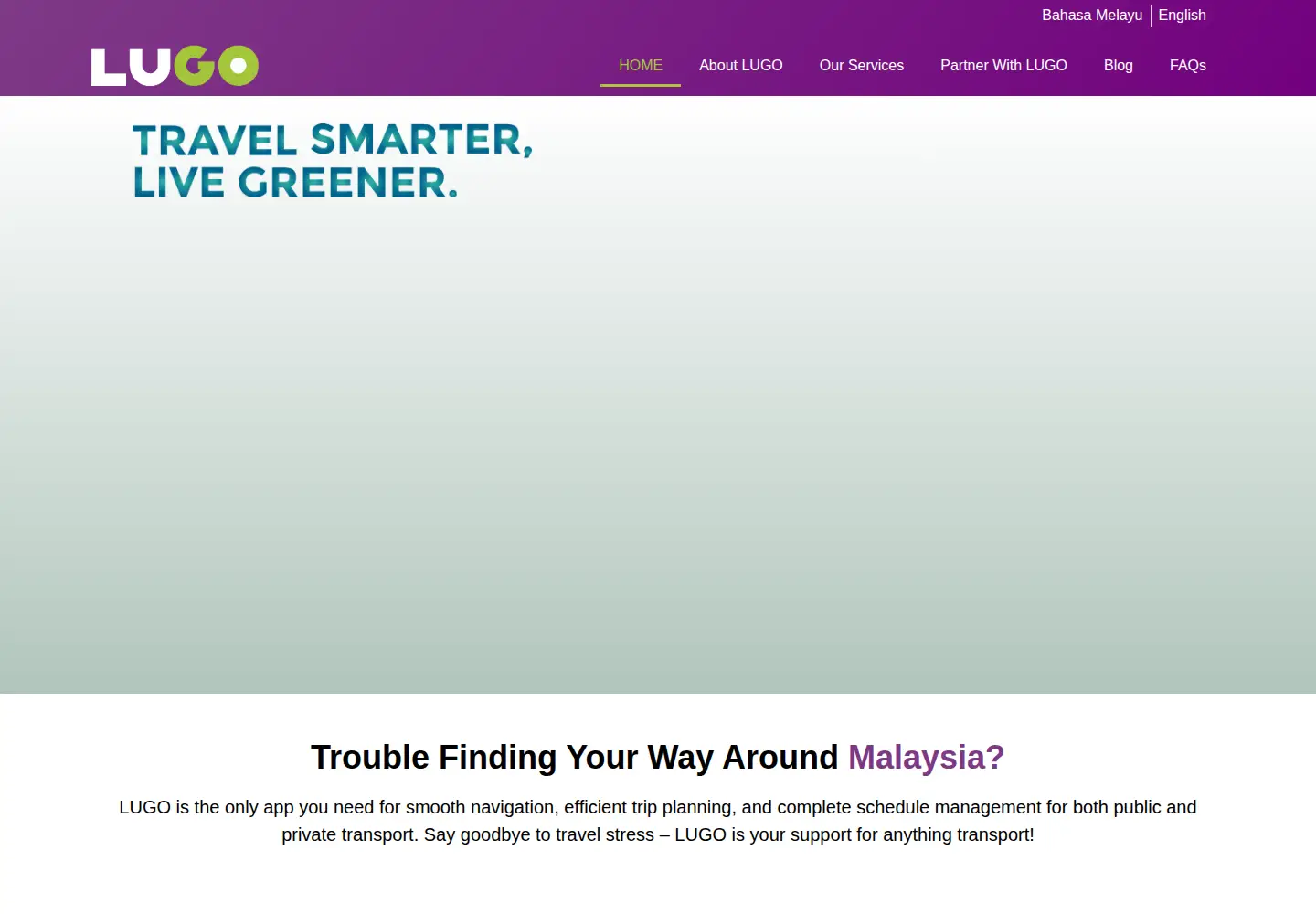 Screenshot of lugo.com.my