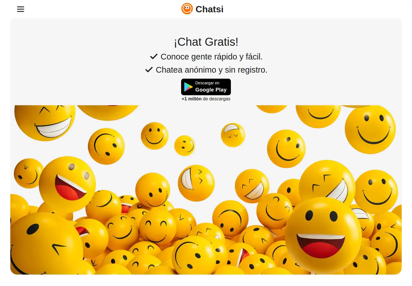 Screenshot of chatsi.net