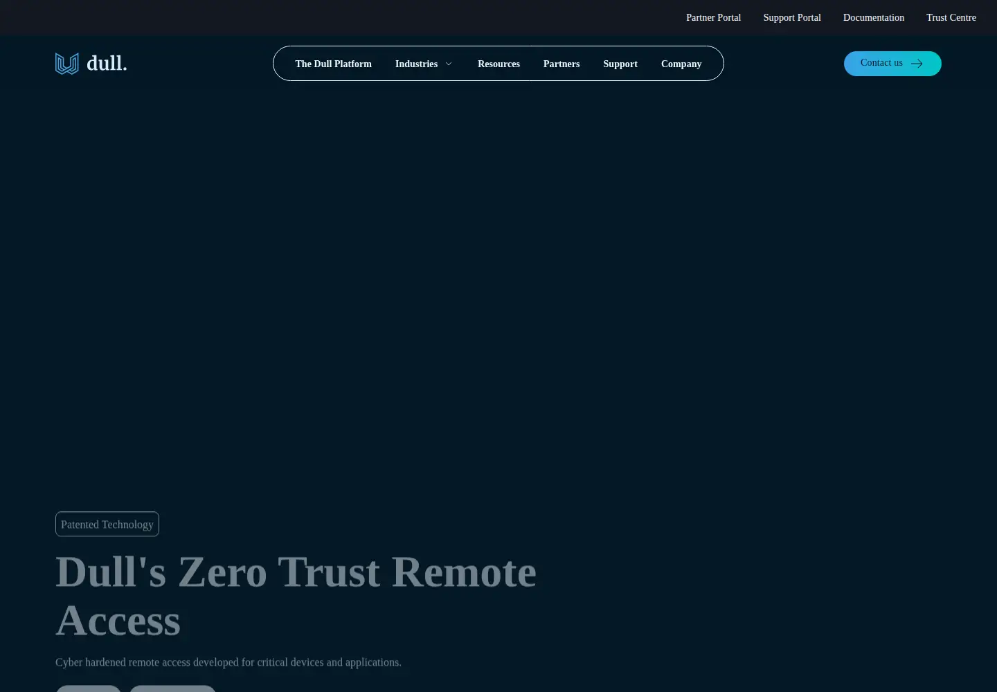Screenshot of dull.net