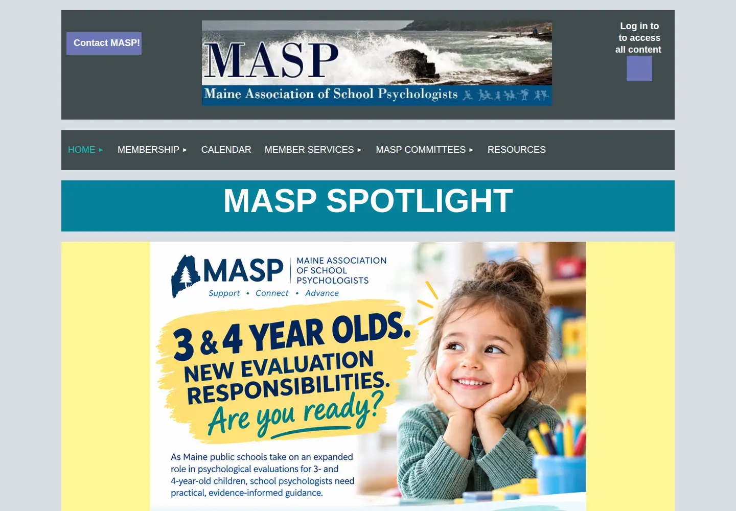 Captured homepage of masponline.net in the current scan