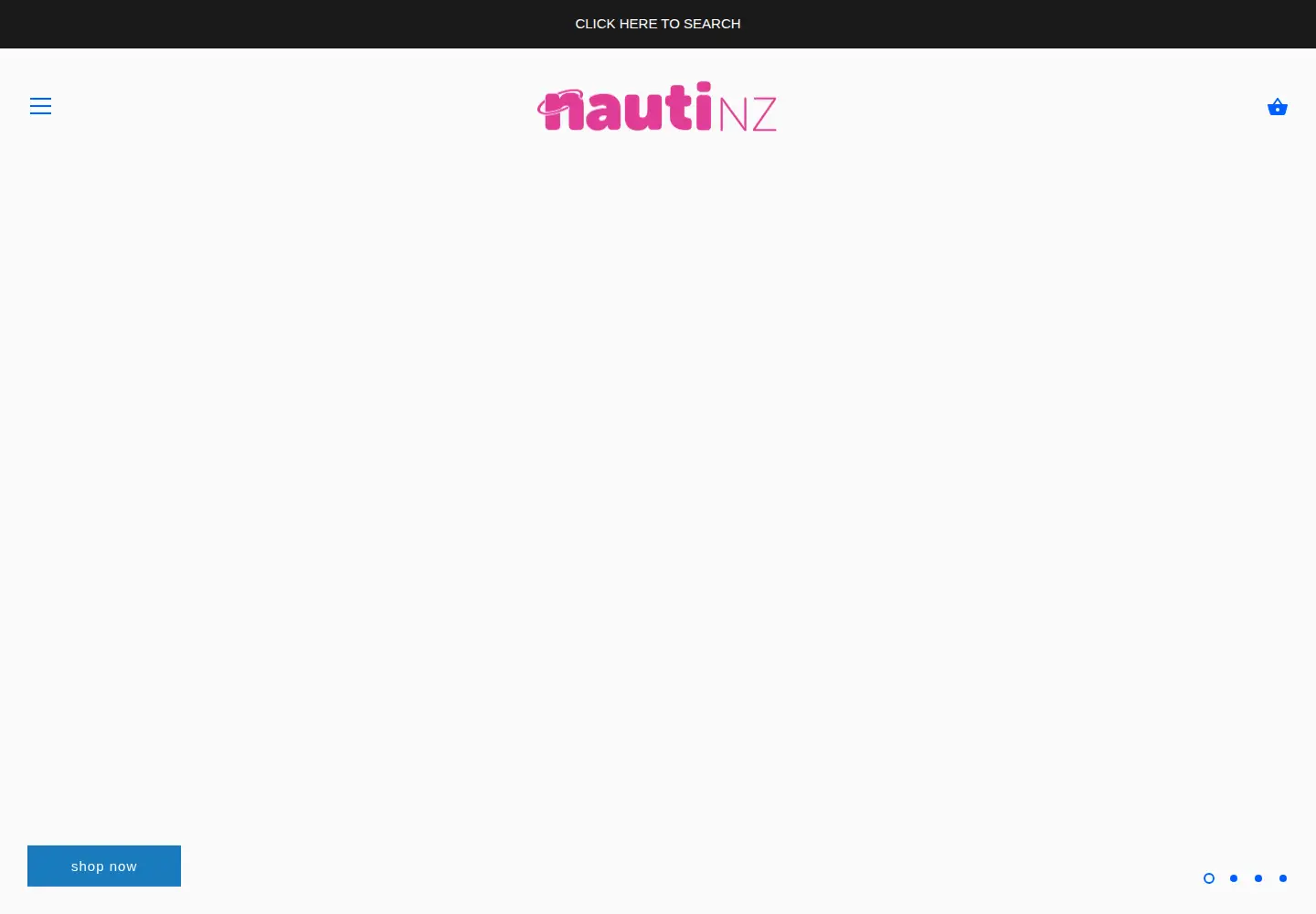 Captured homepage of nauti.nz in the current scan