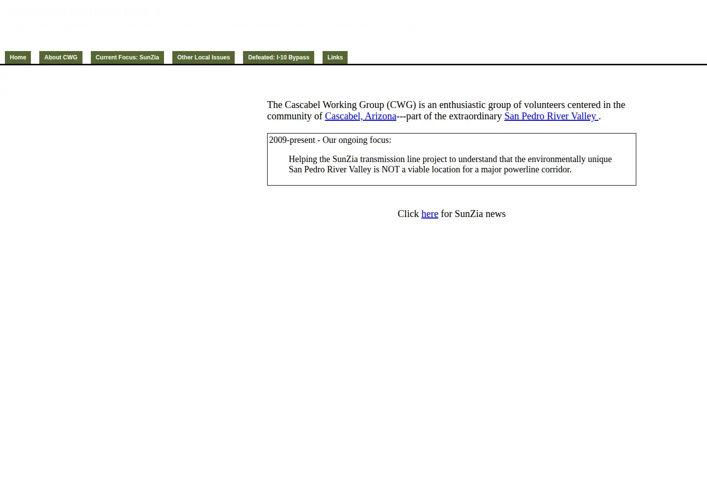 Screenshot of cascabelworkinggroup.org