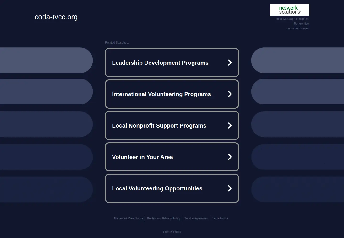 Screenshot of coda-tvcc.org