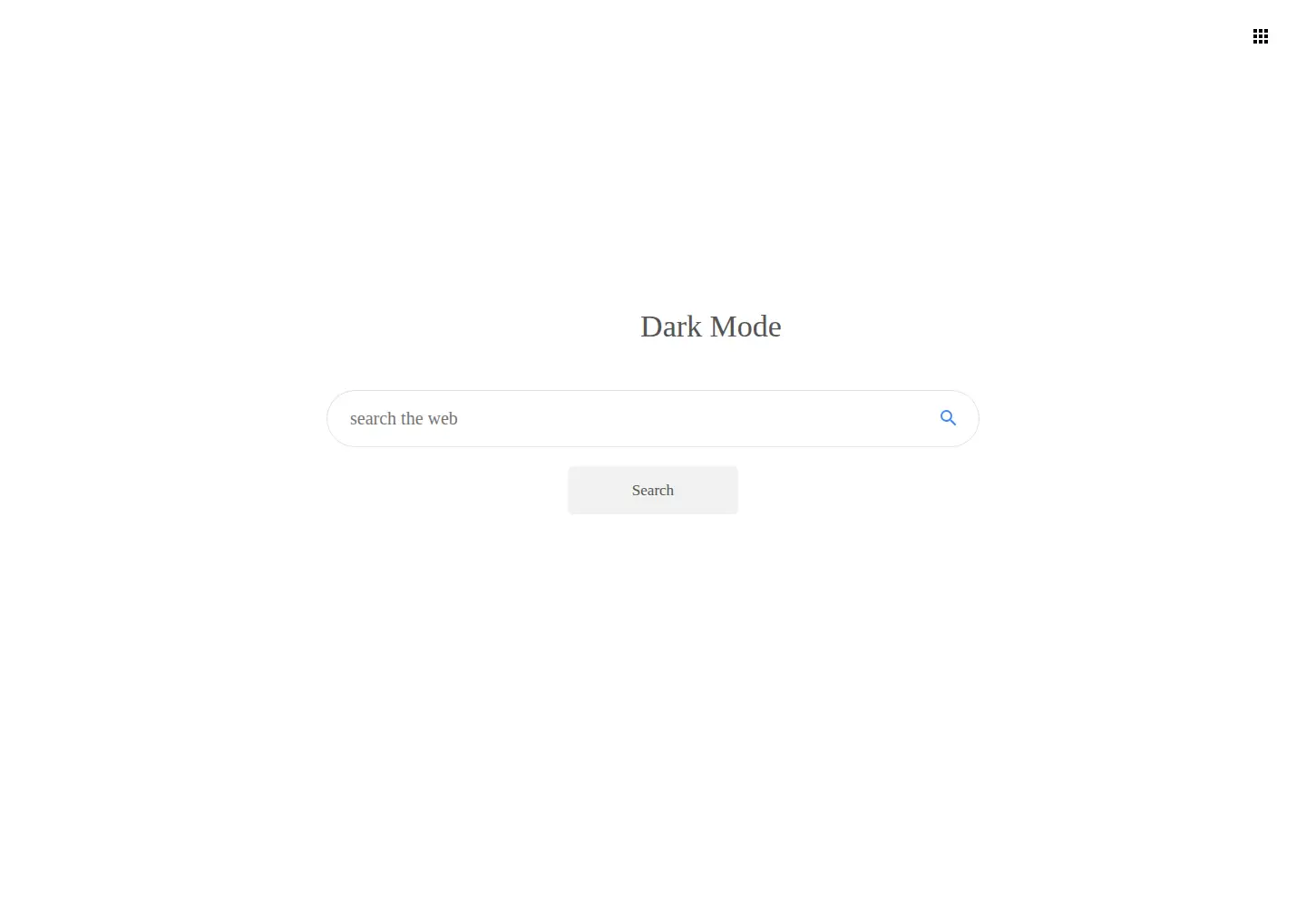 Screenshot of darktheme.org