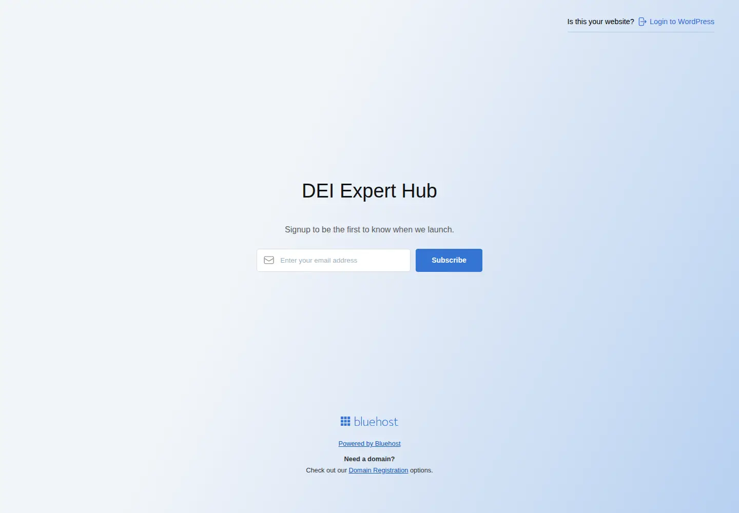 Screenshot of deiexperthub.org