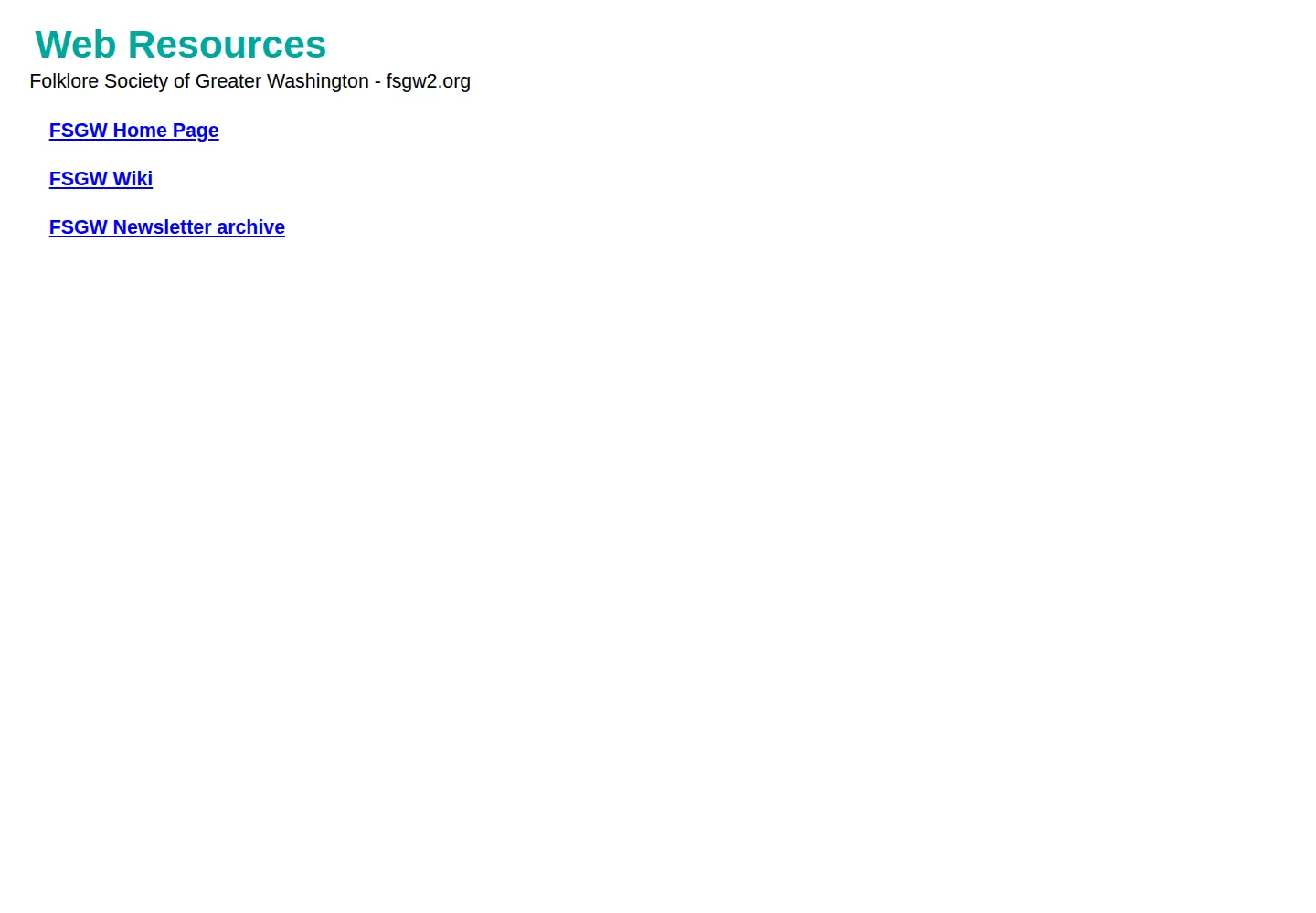 Captured homepage of fsgw2.org in the current scan