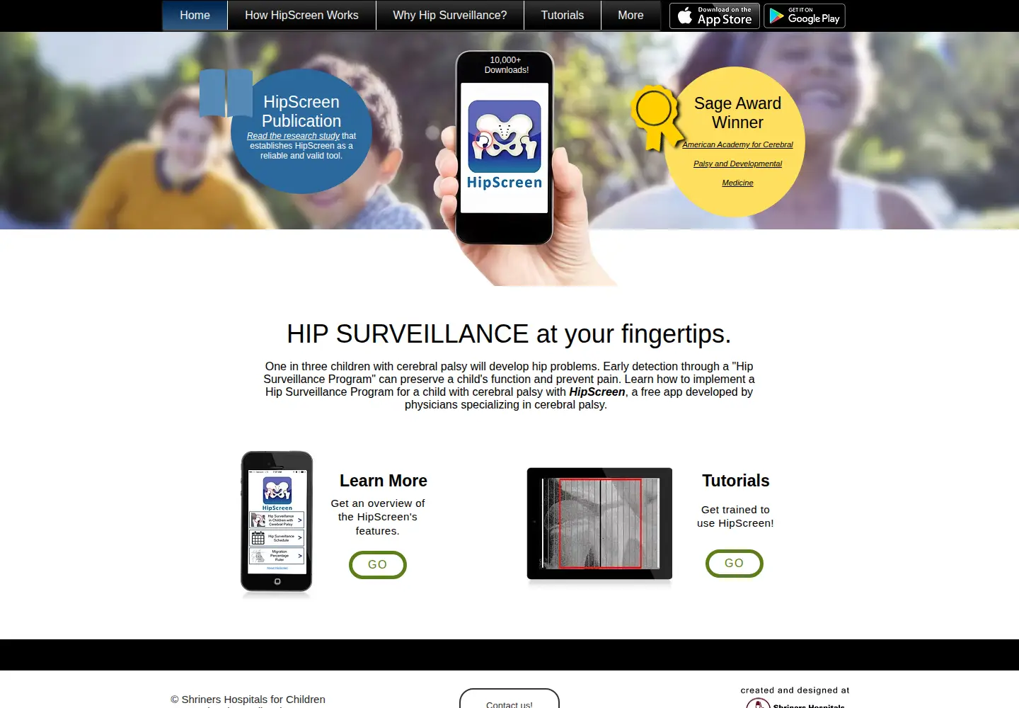 Screenshot of hipscreen.org