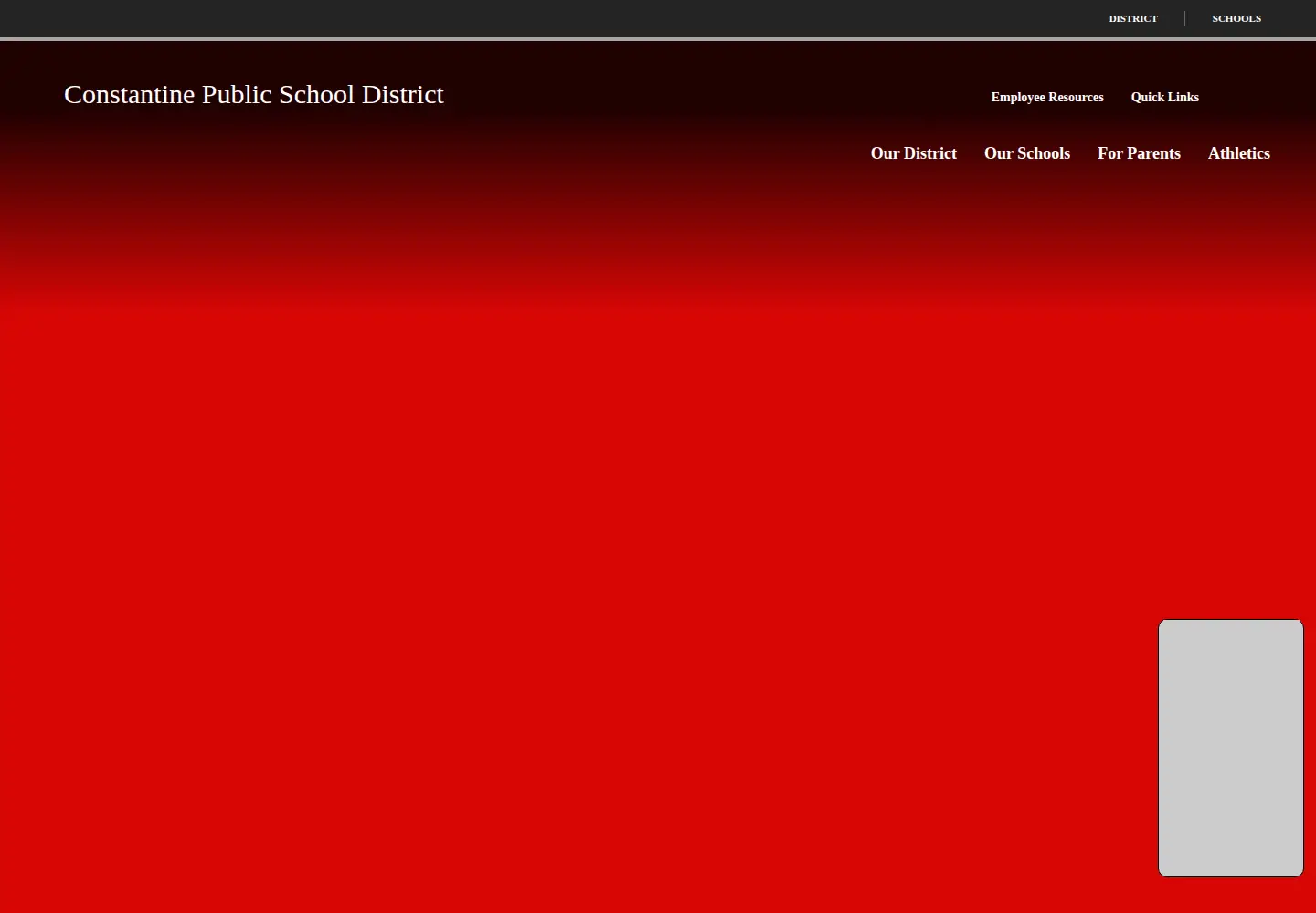 Captured homepage of homeofthefalcons.org in the current scan