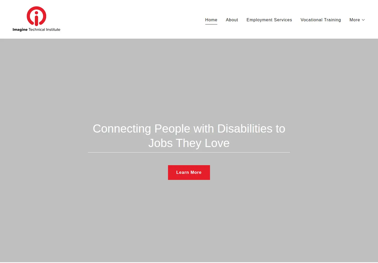 Screenshot of imaginejobs.org