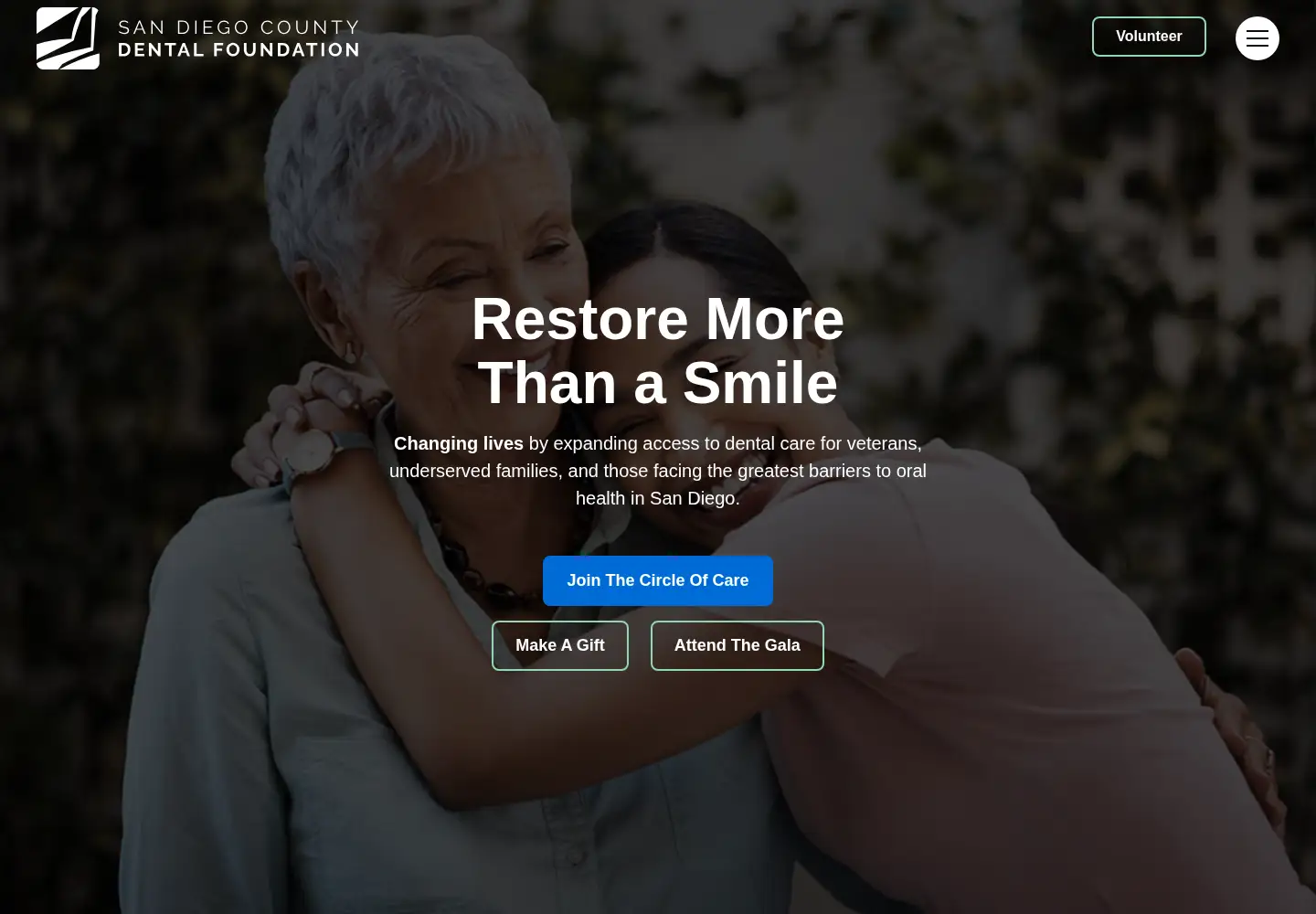 Screenshot of sdcdf.org