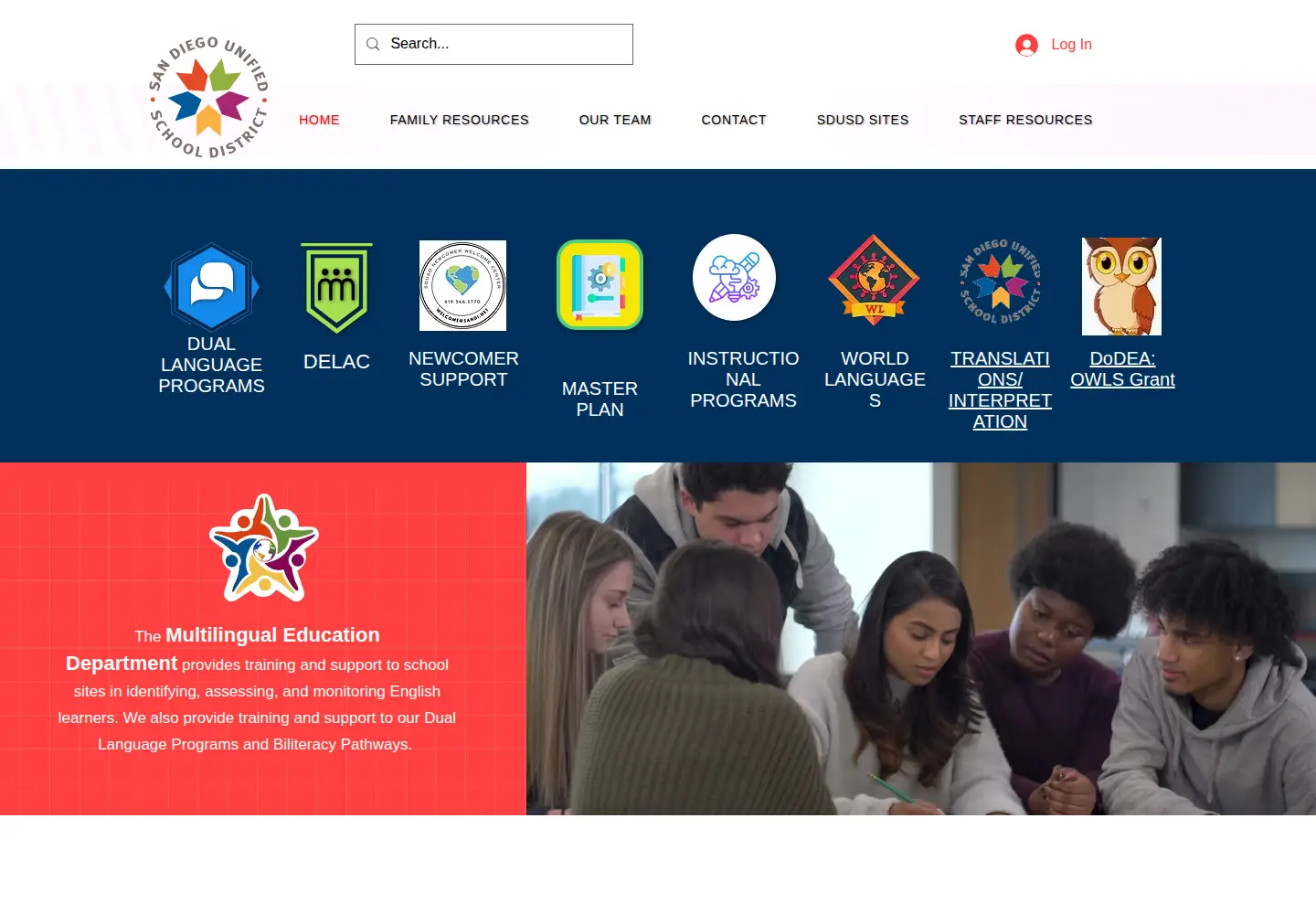 Screenshot of sdusdmed.org