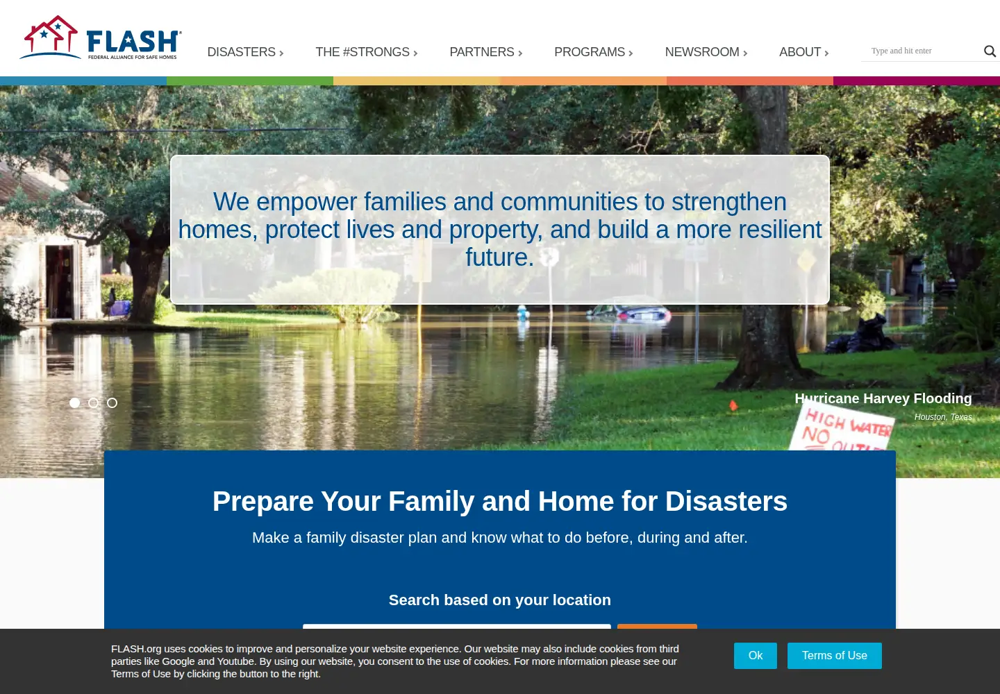 Screenshot of flash.org
