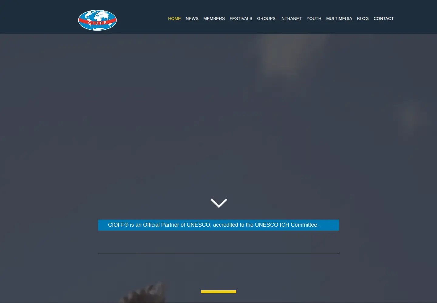 Screenshot of cioff.org