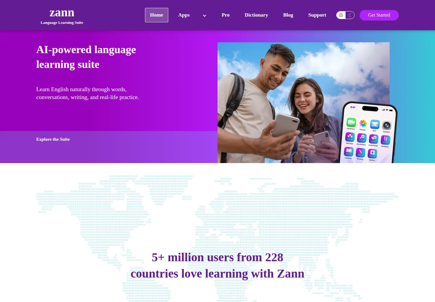 Screenshot of wordupapp.co