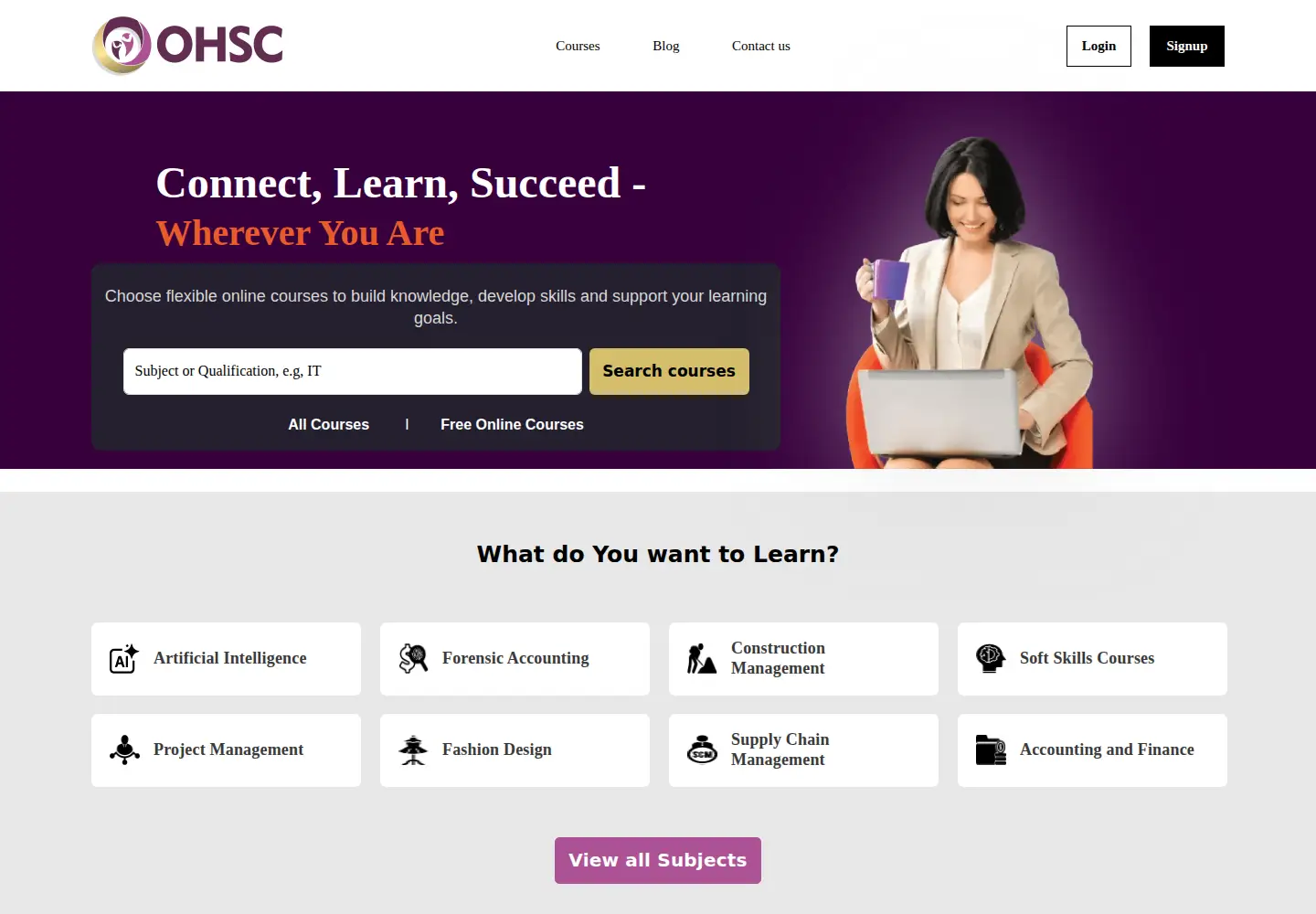 Screenshot of oxfordhomestudy.com