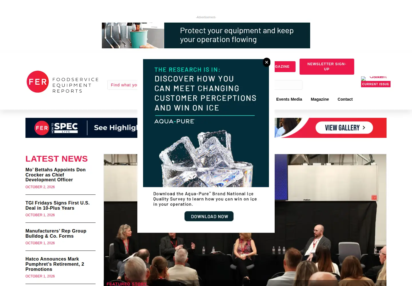 Screenshot of fermag.com