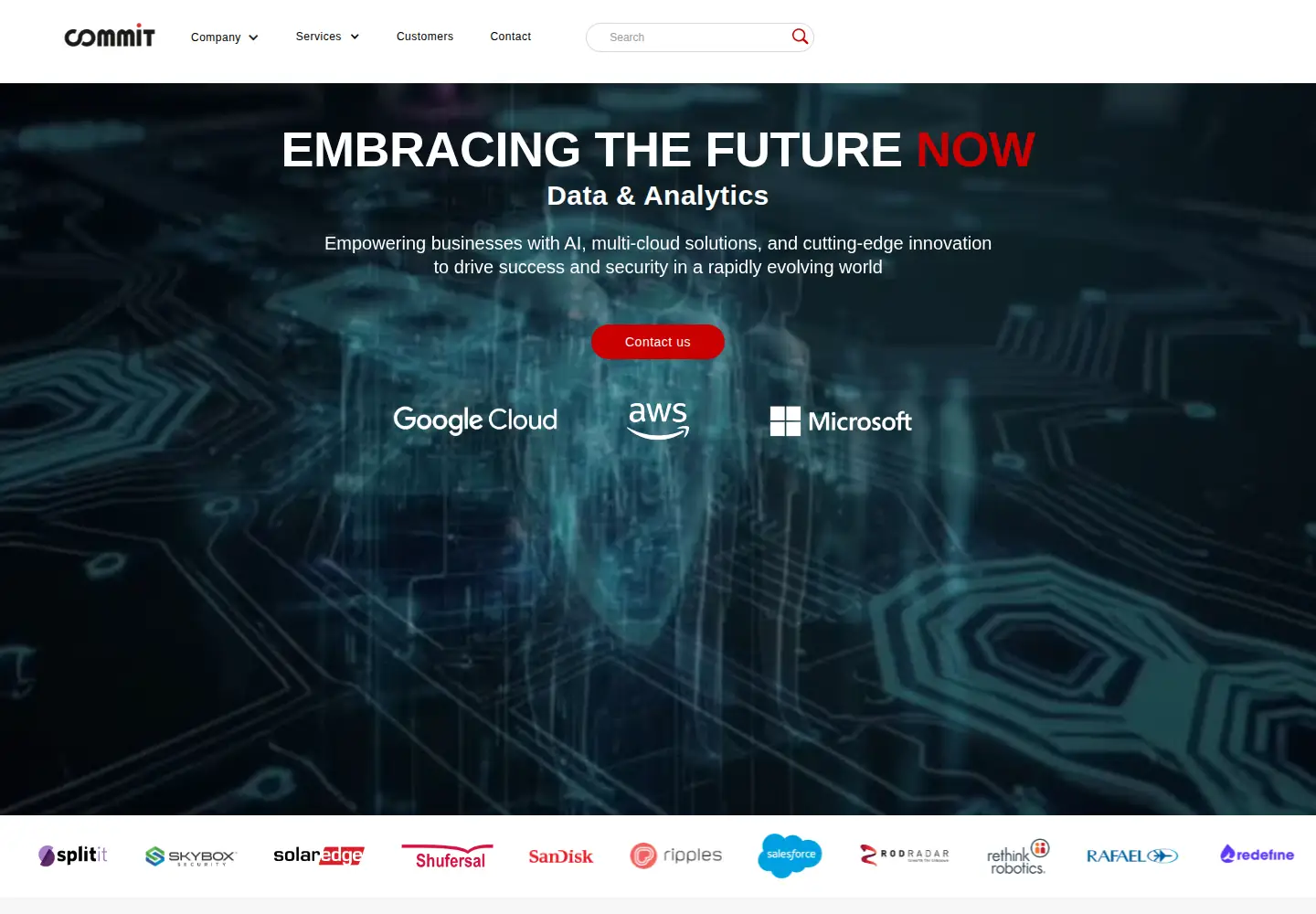 Screenshot of comm-it.com