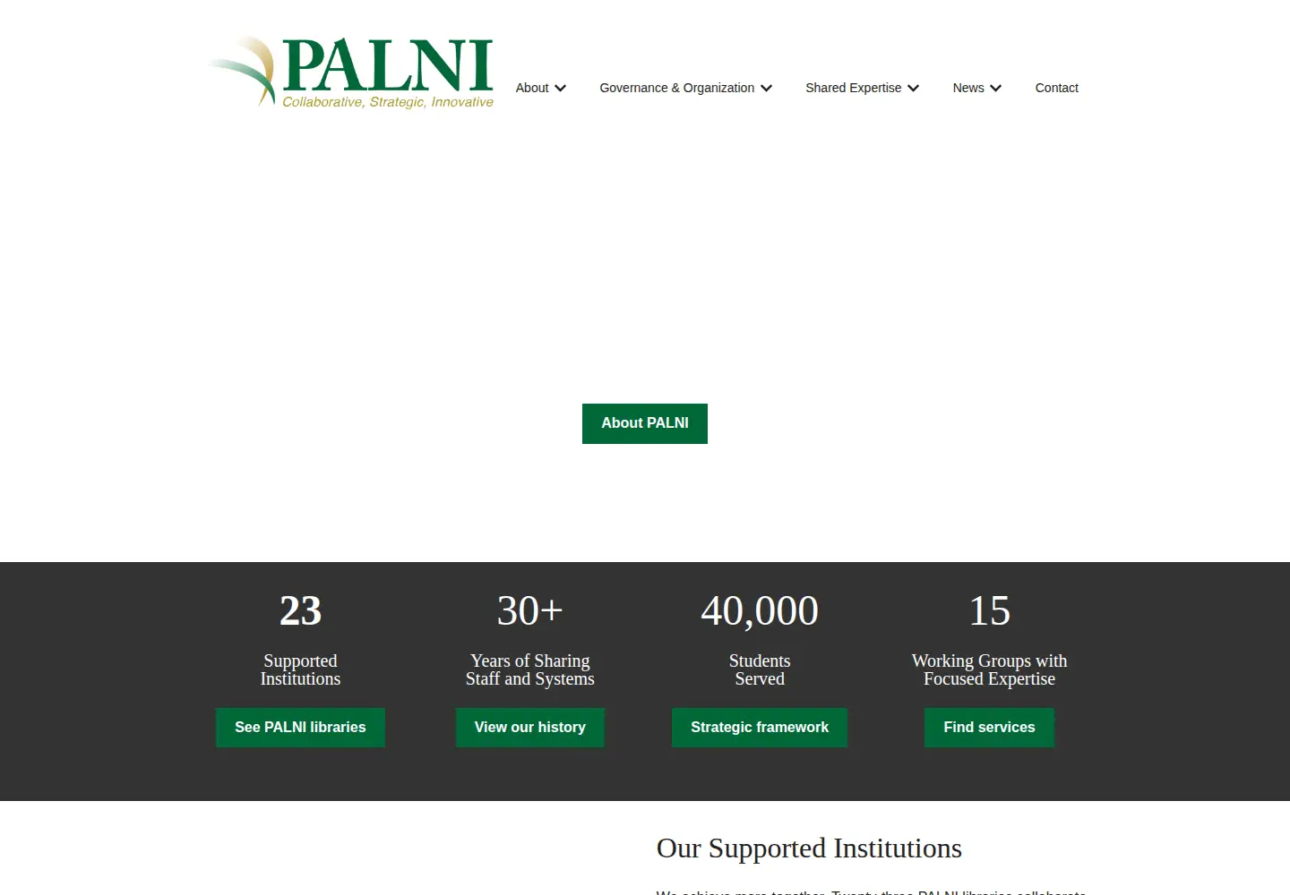 Screenshot of palni.org
