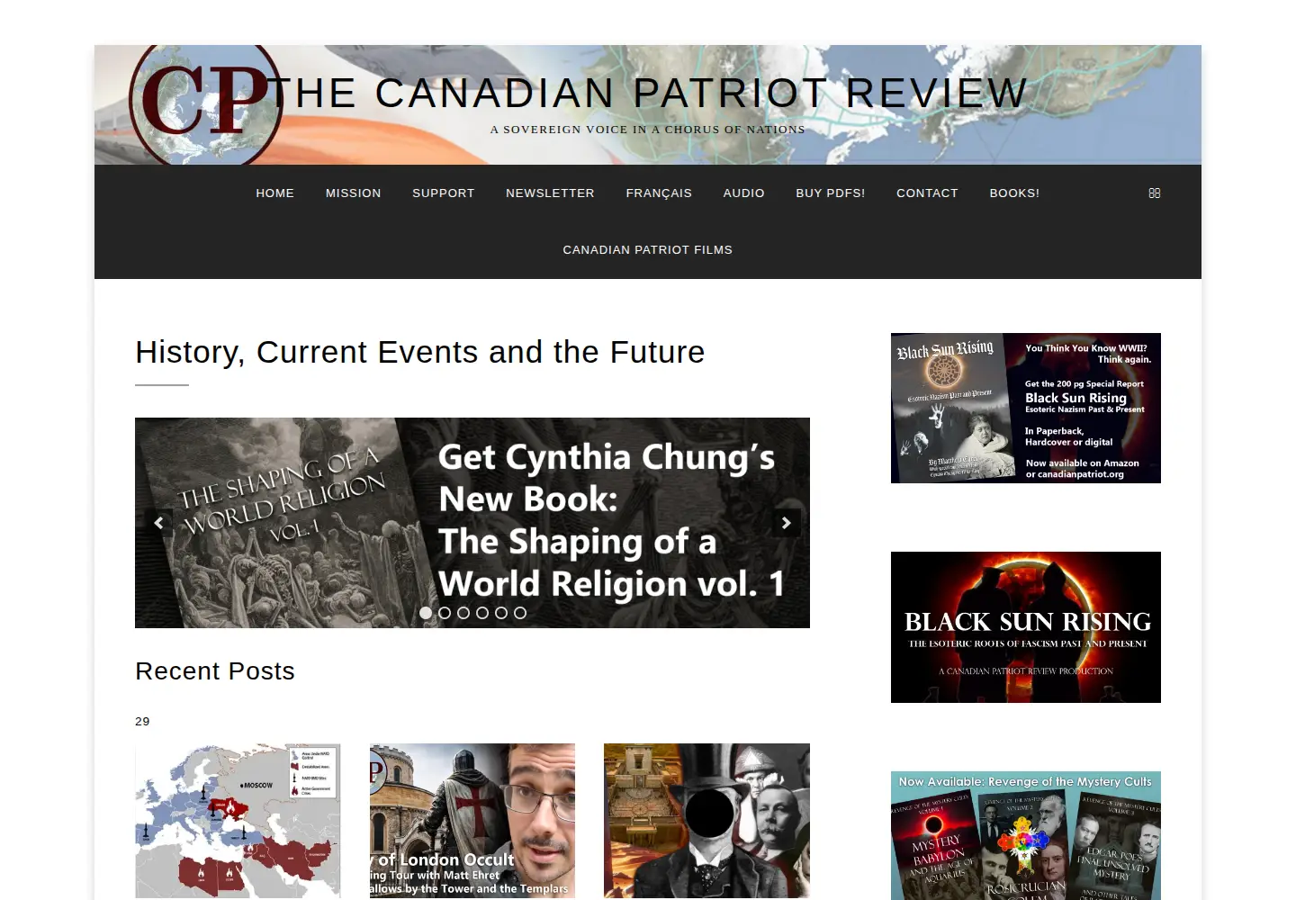 Screenshot of canadianpatriot.org