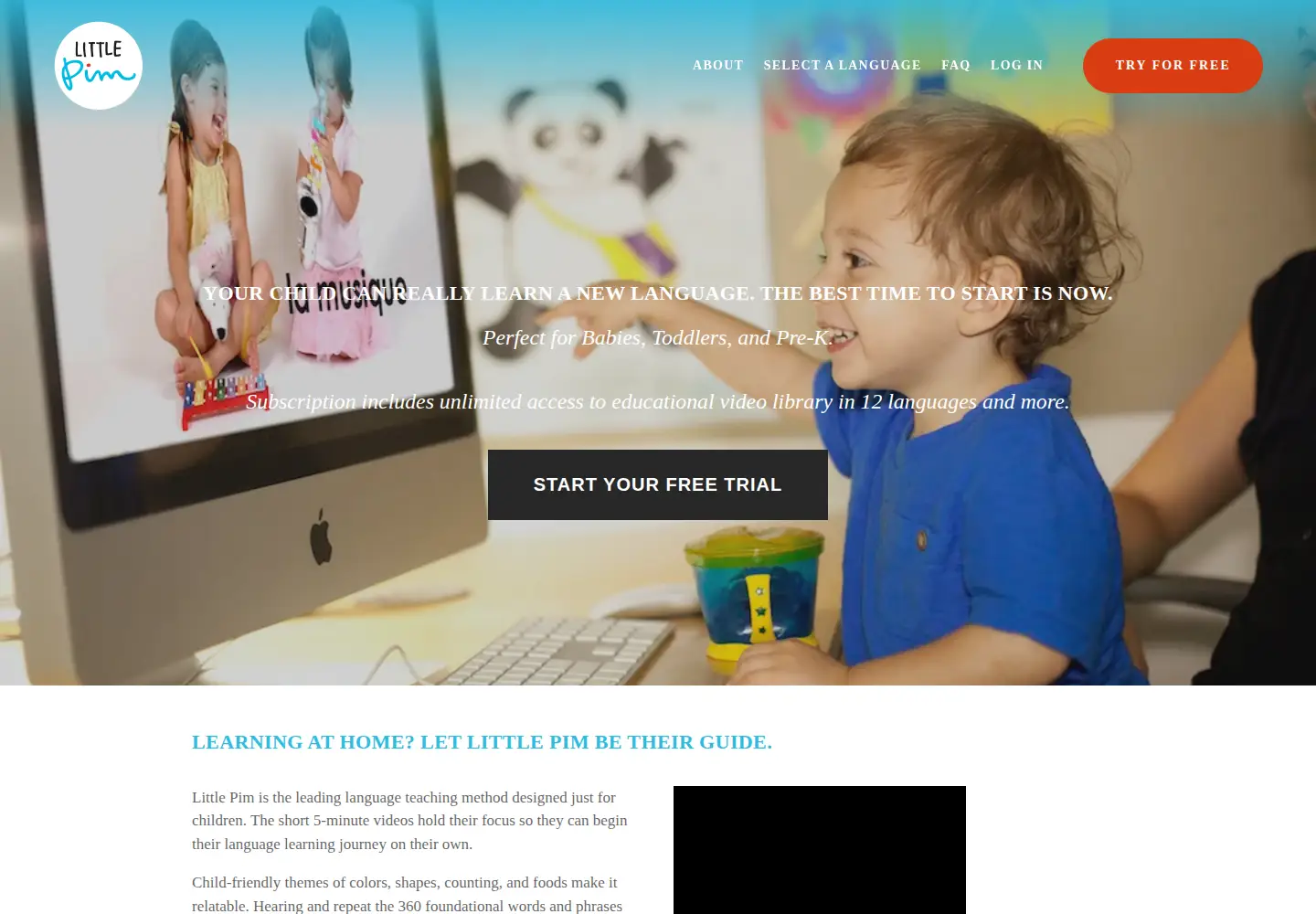 Screenshot of littlepim.com