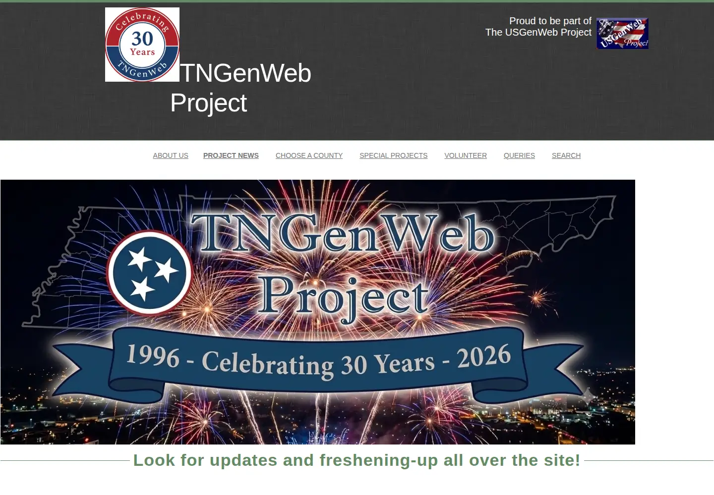 Screenshot of tngenweb.org