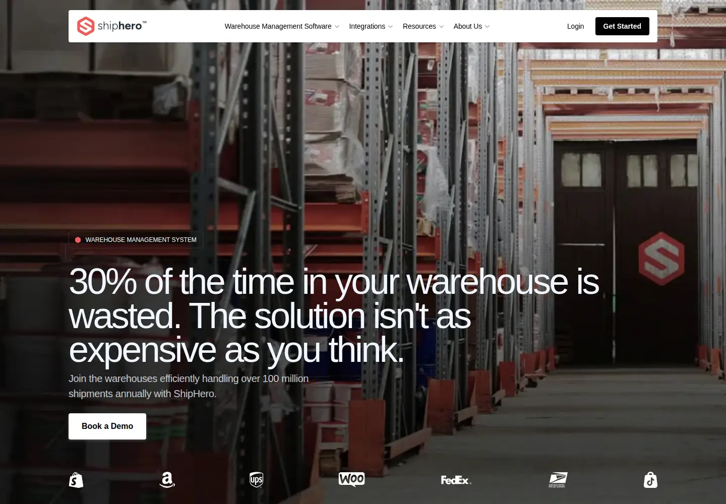 Screenshot of shiphero.com