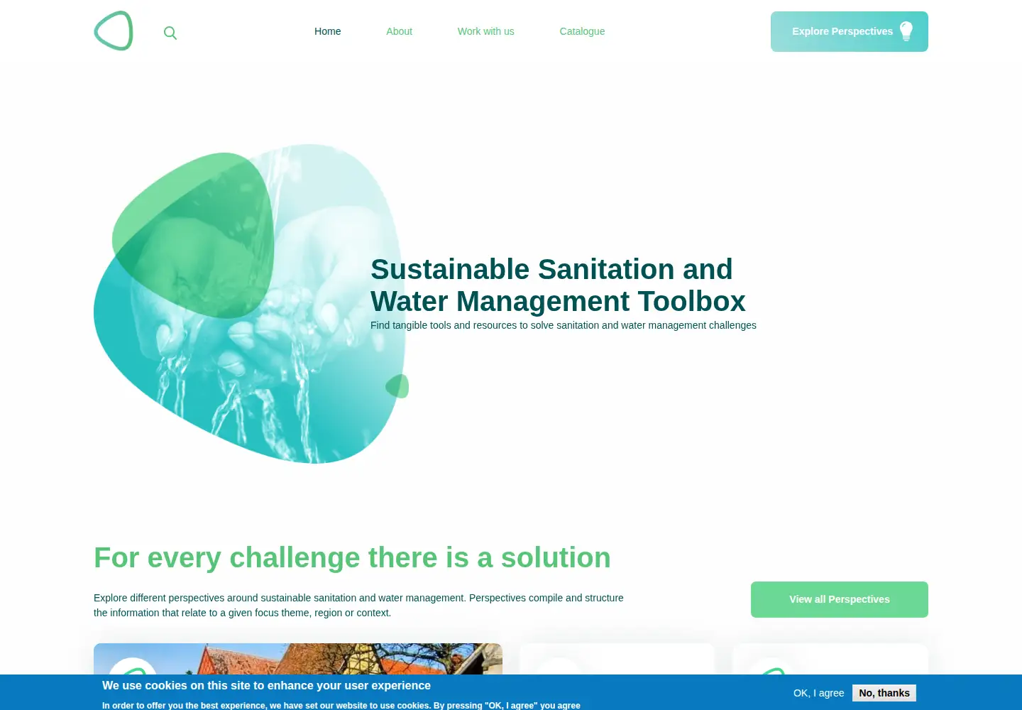 Screenshot of sswm.info