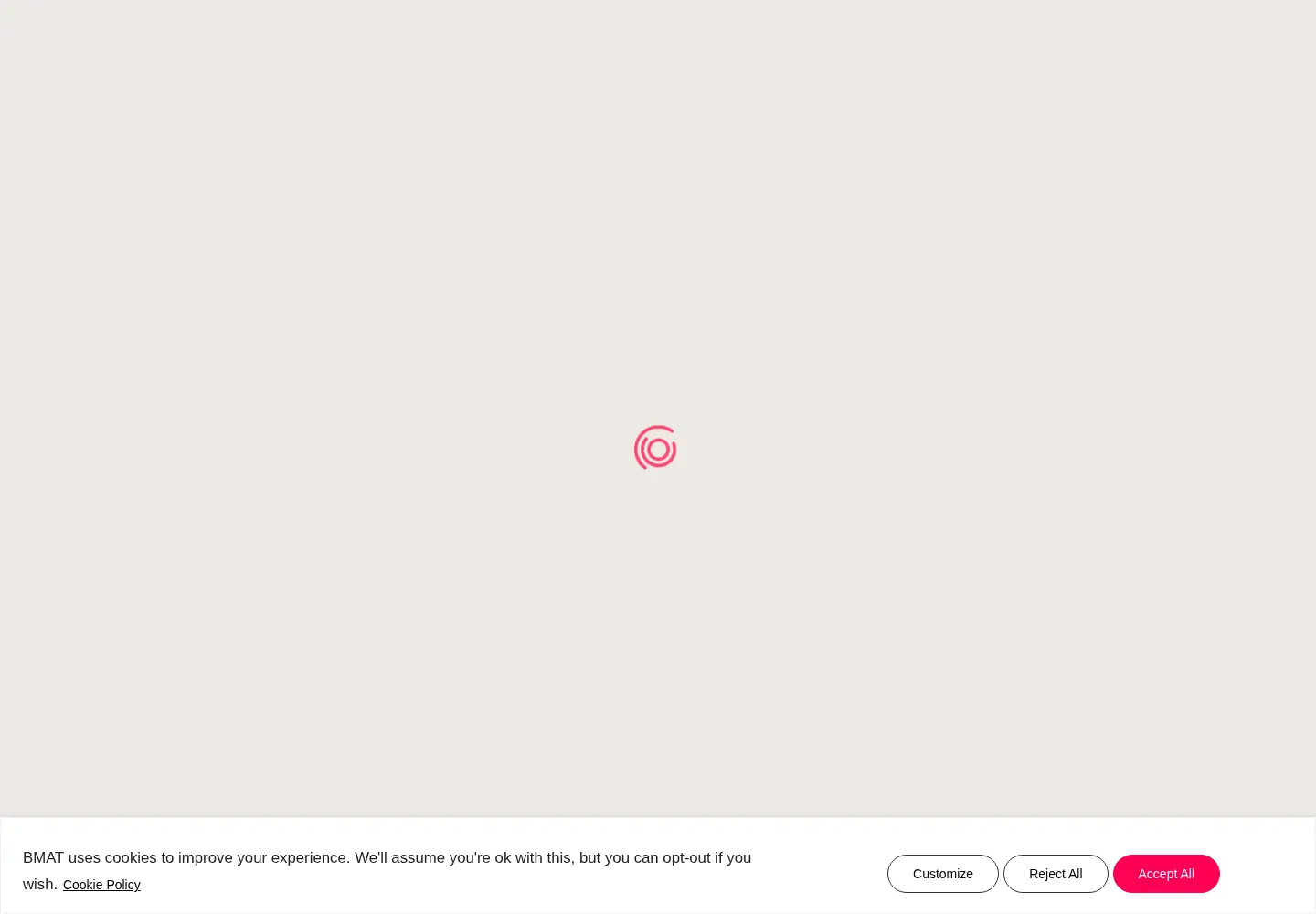 Screenshot of bmat.com