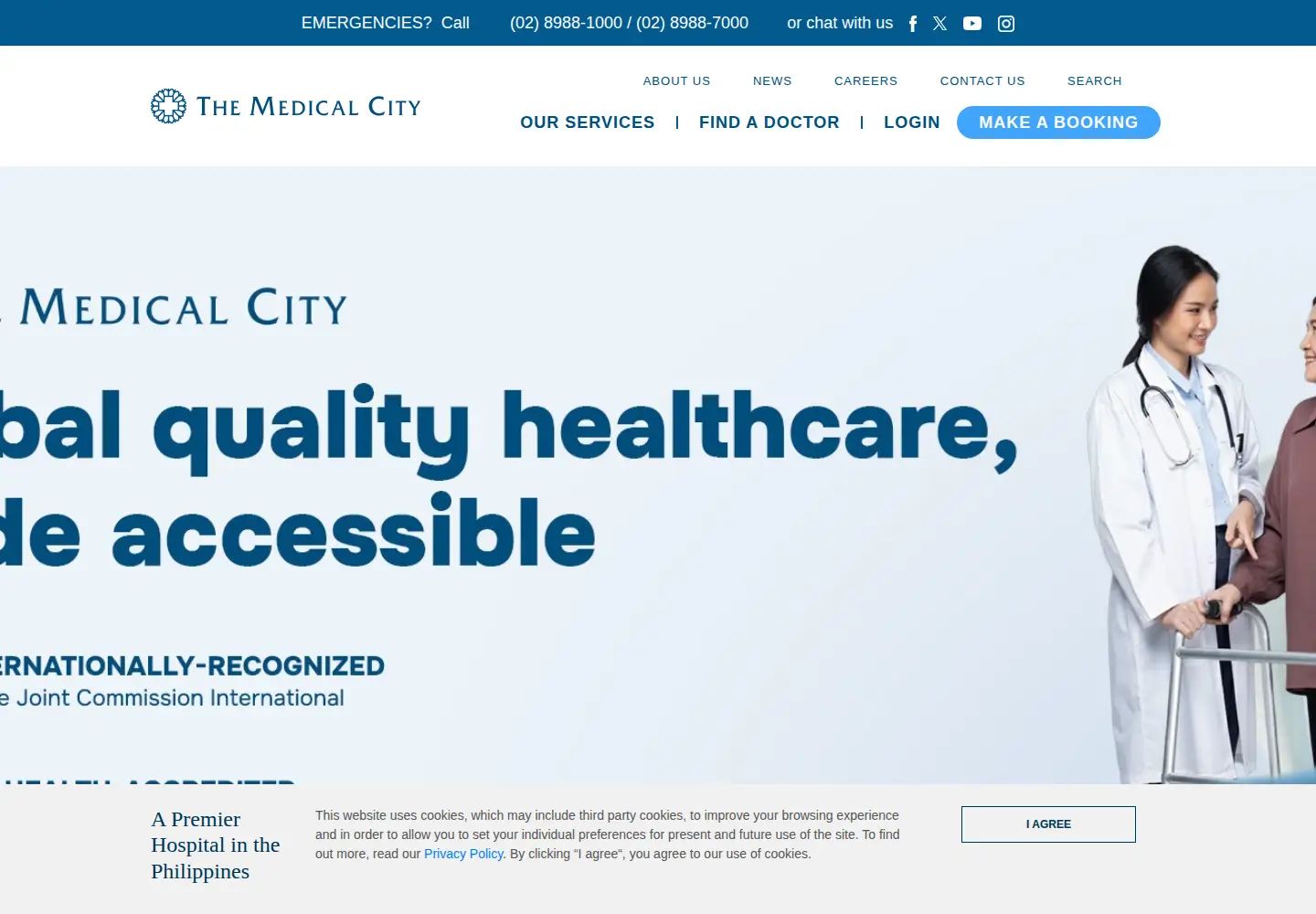 Screenshot of themedicalcity.com