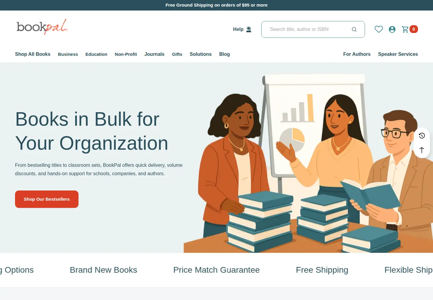 Screenshot of bookpal.com