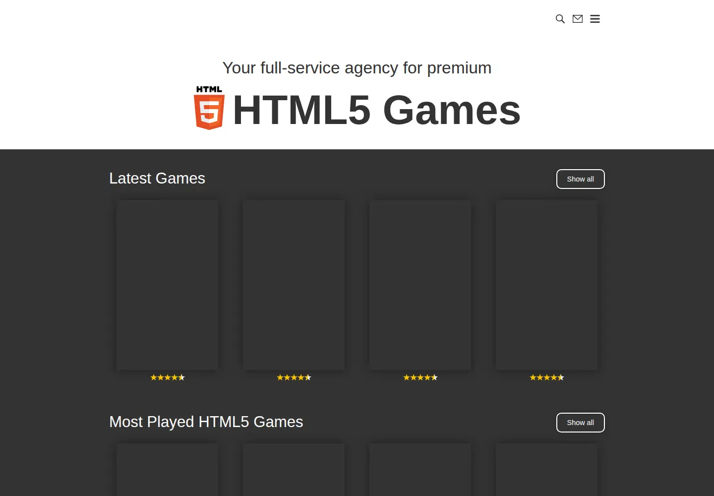 Screenshot of famobi.com