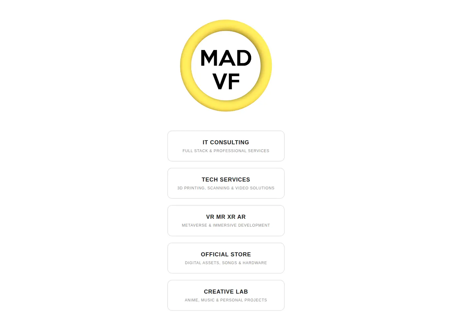 Screenshot of mad-vf.com