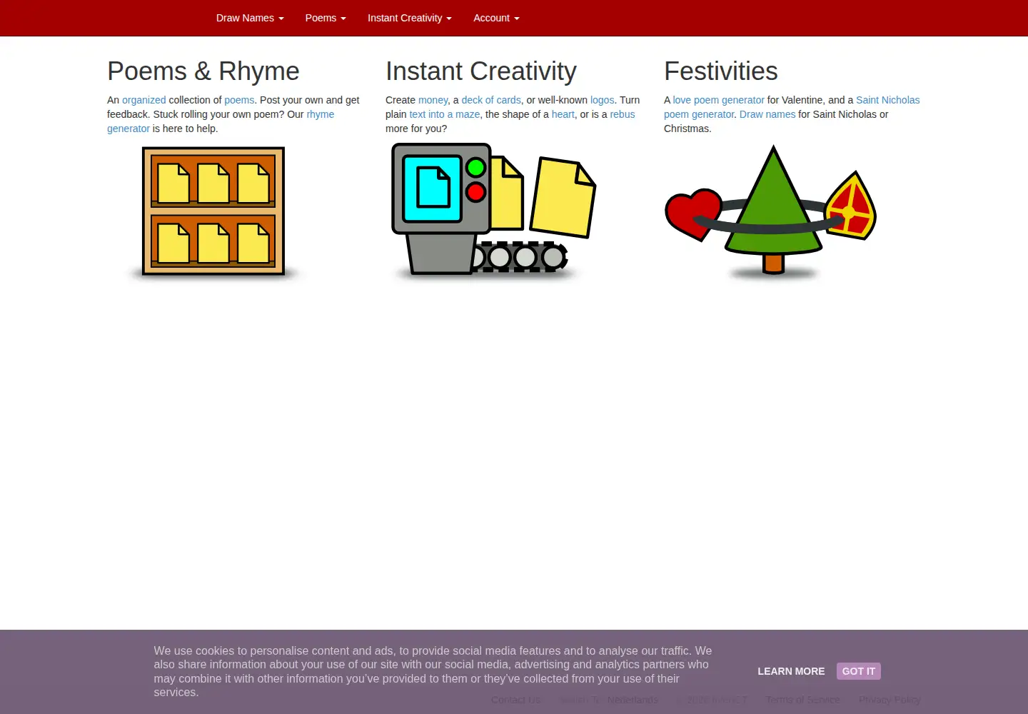 Screenshot of festisite.com