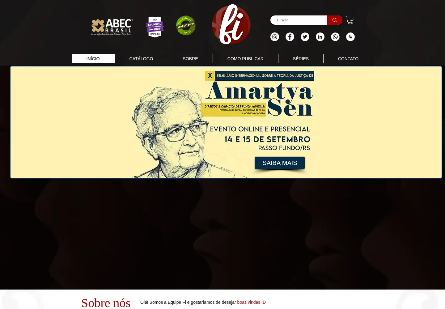 Screenshot of editorafi.org