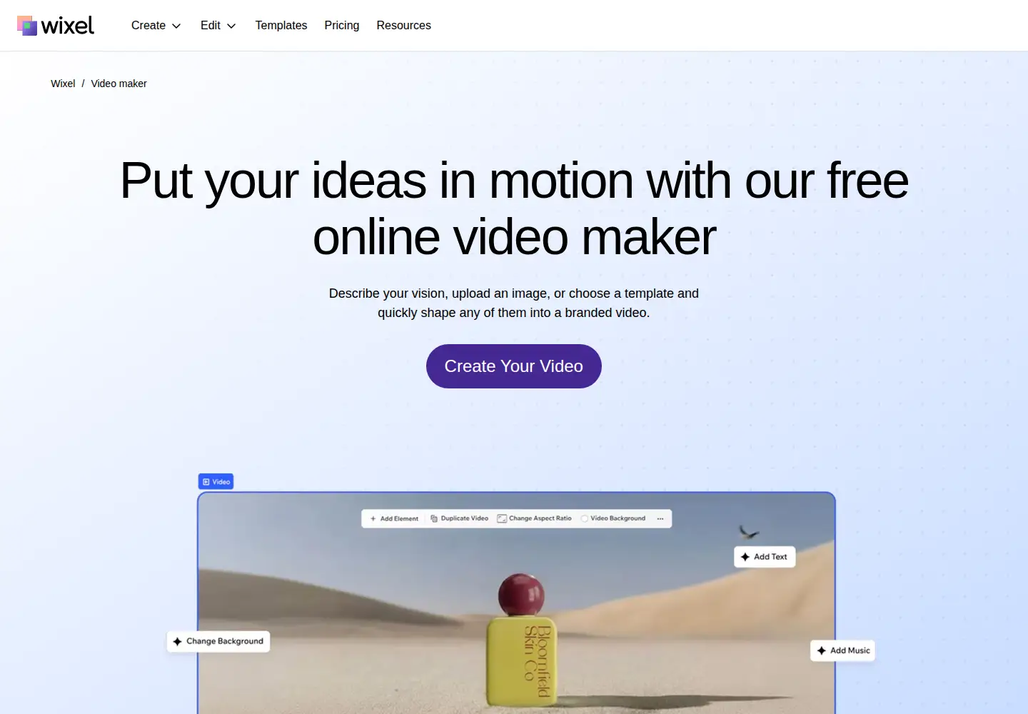 Screenshot of hourone.ai